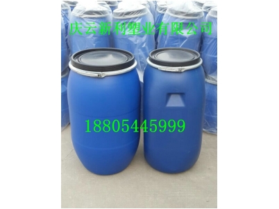 125L塑料桶，125L大蓝桶，125升包箍桶新利塑业生产.